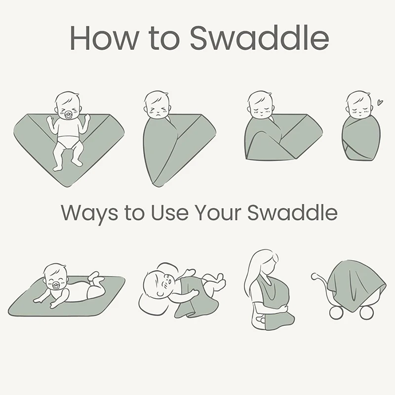 3 قطعة مجموعة الوليد قماط بطانية و طقم قبعات بنين بنات جيرسي متماسكة الطفل قماط التفاف التصوير الدعائم لوازم الطفل #4