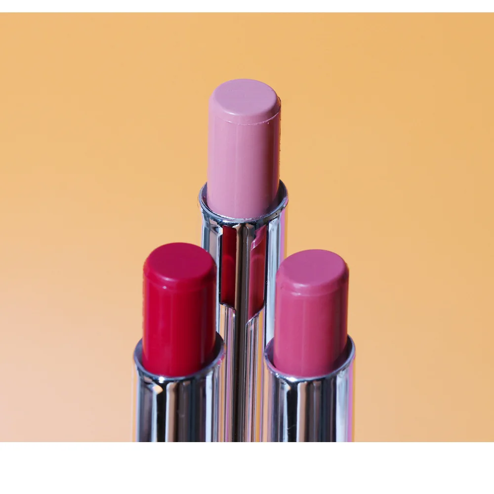 1 unidad de lápiz labial de doble apertura, 8 colores, mate, de larga duración, resistente al agua, tubo de lápiz labial mate, labios rojos desnudos, delineador de ojos, colorete, herramientas de belleza