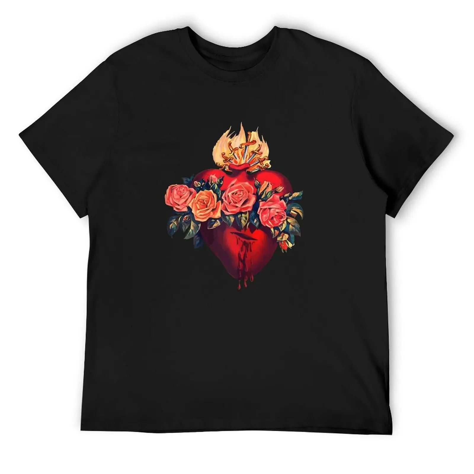 

Immaculate Heart of Mary Vintage Blesed Catholic T-Shirt vintage plus sizes plain sweat shirts, men
