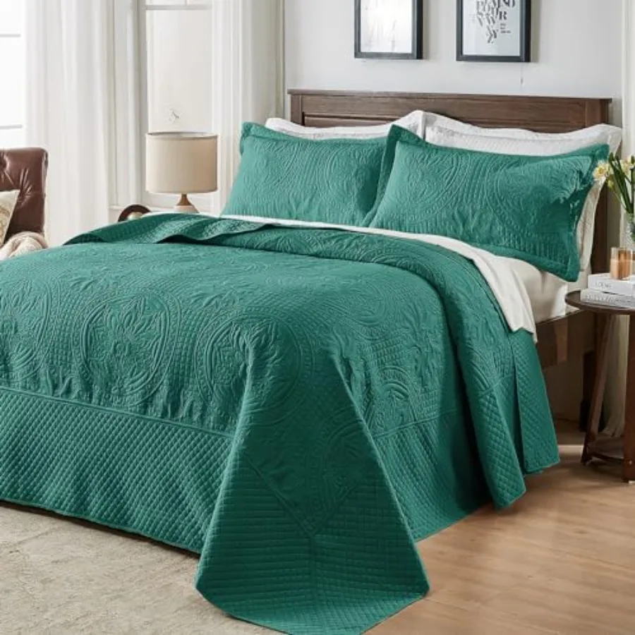 

Комплект постельного белья KinBedspread 32x20, очень широкий, увеличенный размер, 3 предмета, из мягкого микрофибера, легкий, увеличенный размер, Vinge