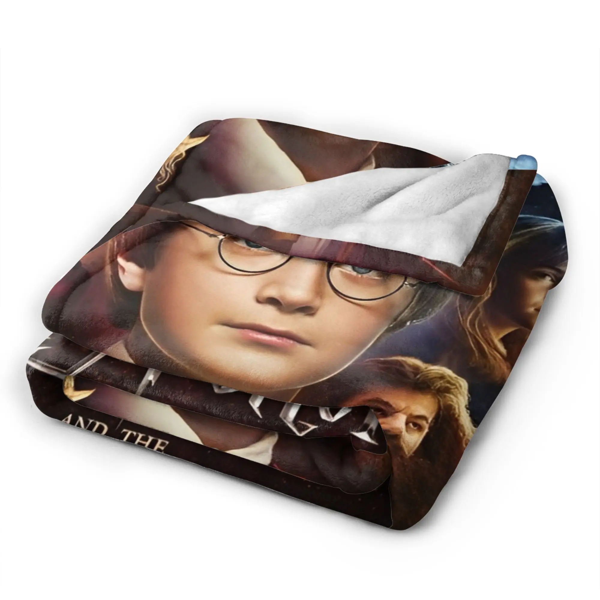 H-HARRY فيلم البطانيات P-POTTER الدافئة مريحة أفخم الفراش يلقي لغرفة النوم نزهة الفانيلا المفرش غطاء السرير