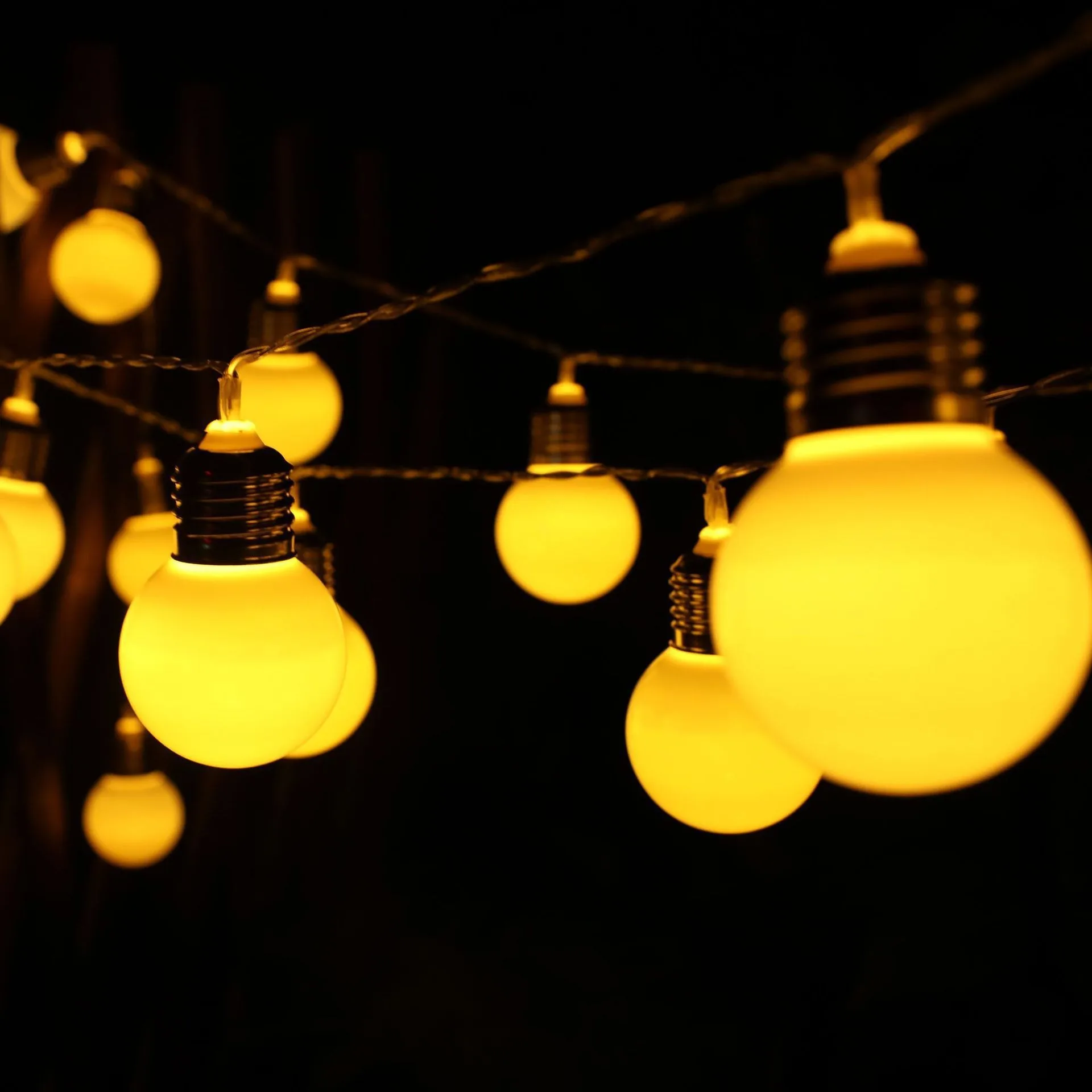 10/20/40 Glühbirnen Lichterkette LED Feiertagsbeleuchtung Batterie- oder USB-betrieben Party Innen Hochzeitsdekoration Nachtlicht Dekoration – Detail 6