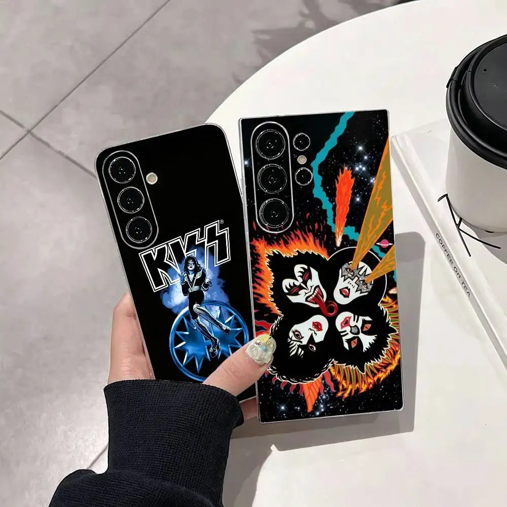 Kiss-S Ace Frehley  Phone Case For Samsung S25,S24,S21,S22,S23,S30,Ultra,S20,Plus,Fe Transparent Cover