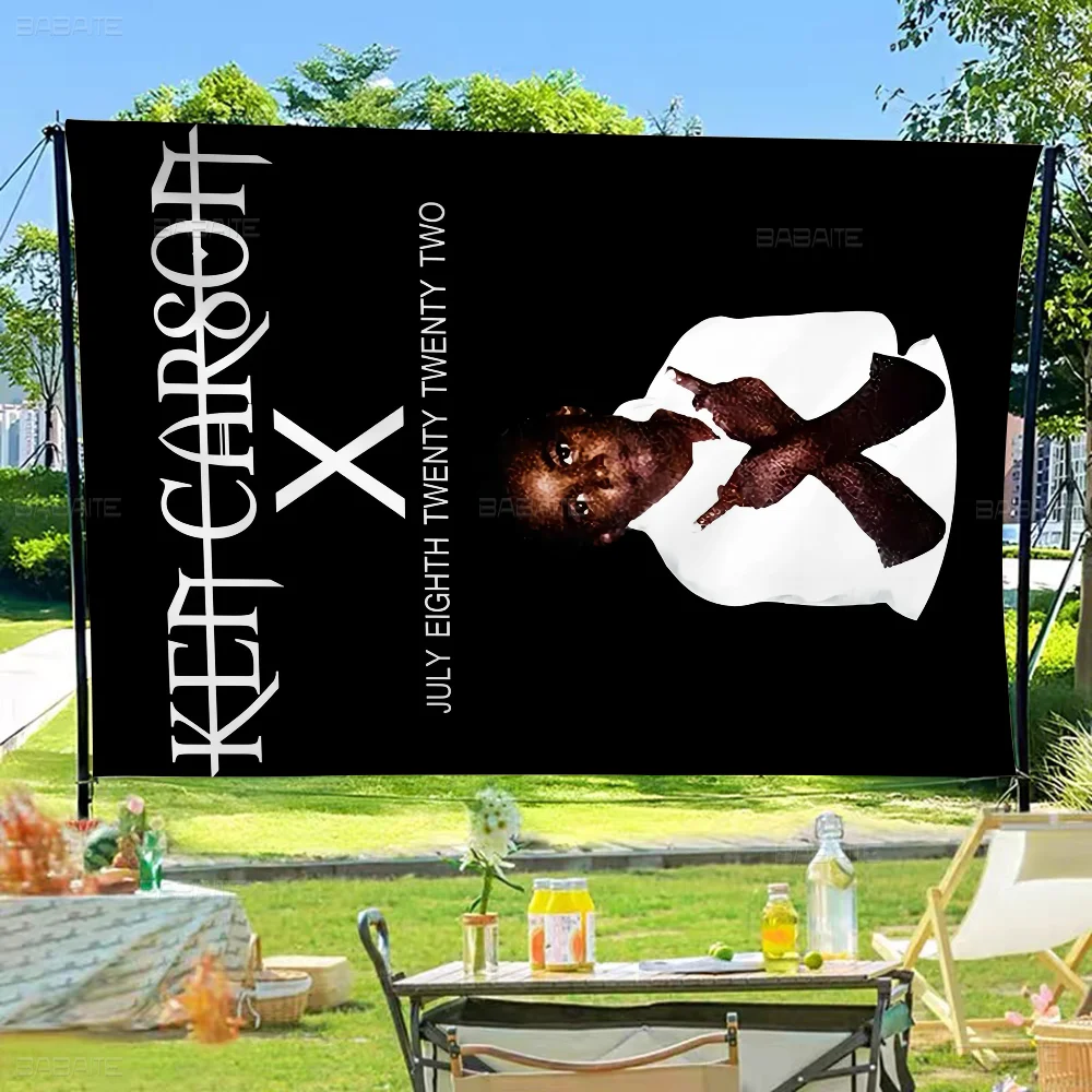 Ken Carson Rapper X Large Size Shop Art Promotion Advertising Booth Flag Hanging Banners