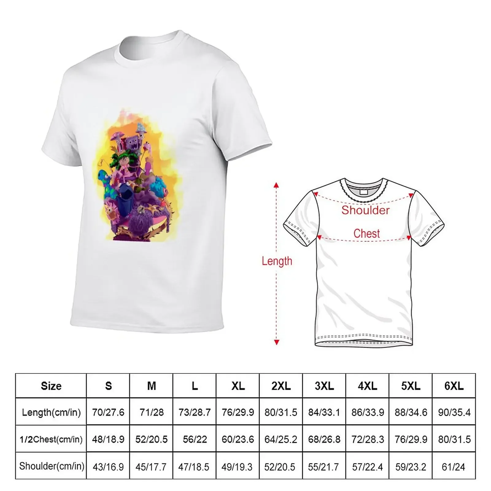 New i hate fairyland T-Shirt anime aesthetic clothes boys t shirts fitted t shirts for men