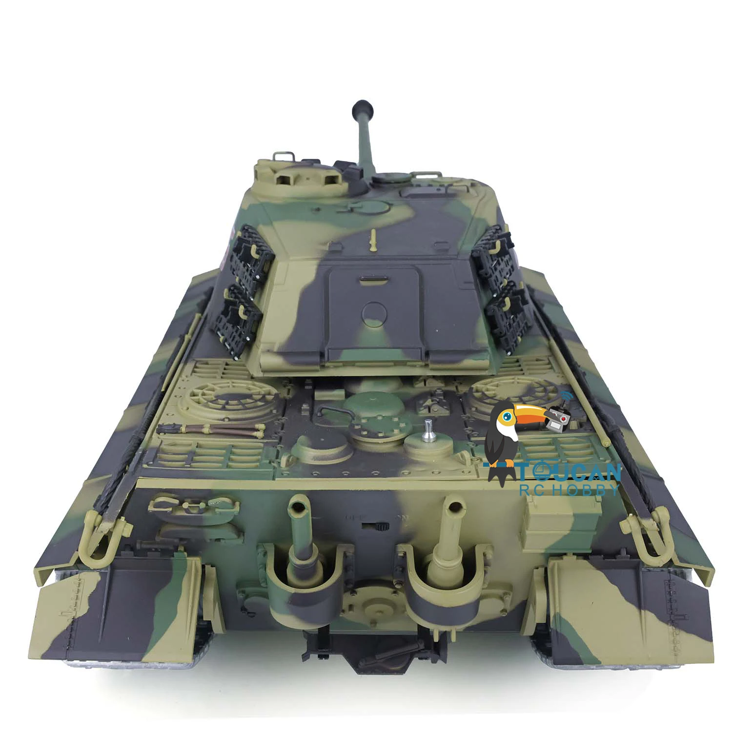 

2.4G 1/16 Scale Henglong 7.0 German King Tiger RTR RC Tank 3888A Metal Tracks Remote Control Model for Military Collectors