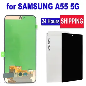 Bilashmart 6.6 AMOLED Samsung A55 SM A556V SM A556U LCD Display Touch Screen Digitizer Samsung SM A556U1 SM A556B LCD