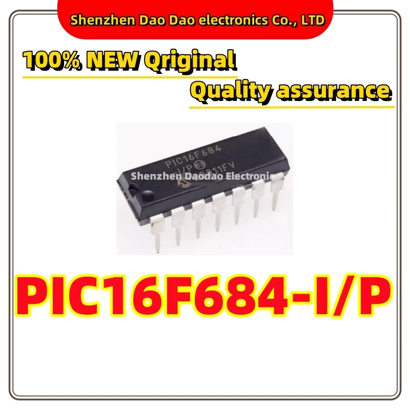 Pic16f684-i /P PIC16F684 IP DIP-14 MCU chip Controller chip IC New original