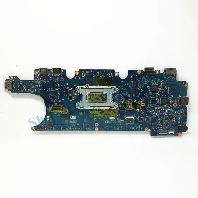 CN-0T78NH 0T78NH T78NH With SR2F1 I7-6600U CPU Mainboard ADM60 LA-C621P For Dell E5270 Laptop Motherboard 100% Fully Tested Good