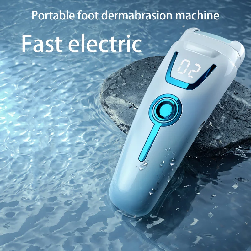 USB rechargeable callus remover, electric foot grinder with digital display, portable foot file, heel dead skin callus removal t