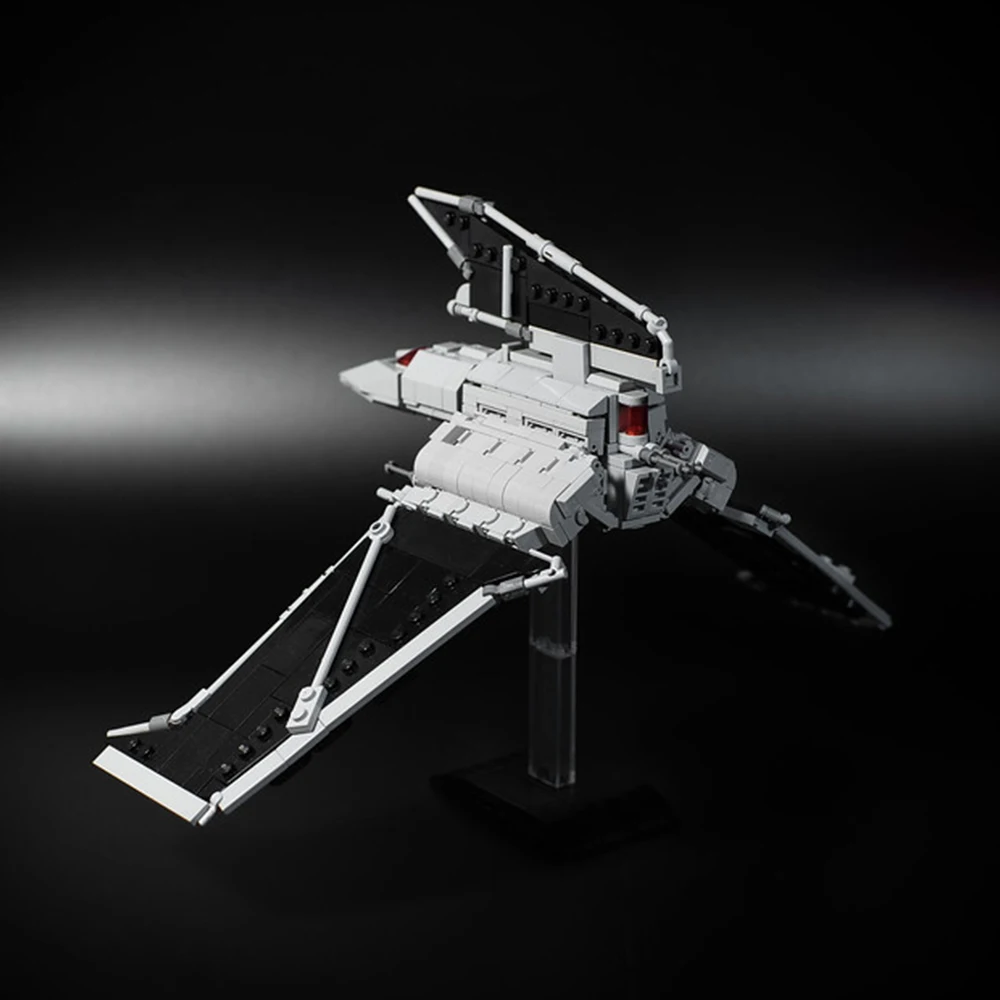 MOC Midi-Schaal Havocs MarauderedS Spacefighters Bouwsteenset Space Movie iInterstellars Ruimtevaartuigen Baksteen Speelgoed KINDEREN Cadeau