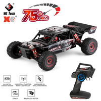 WLtoys 124016 V2 RC Crawler 1/12 2.4G Remote Control Brushless Cars 75km/h High Speed 4WD Off-road Climbing Vehicle Model Toys