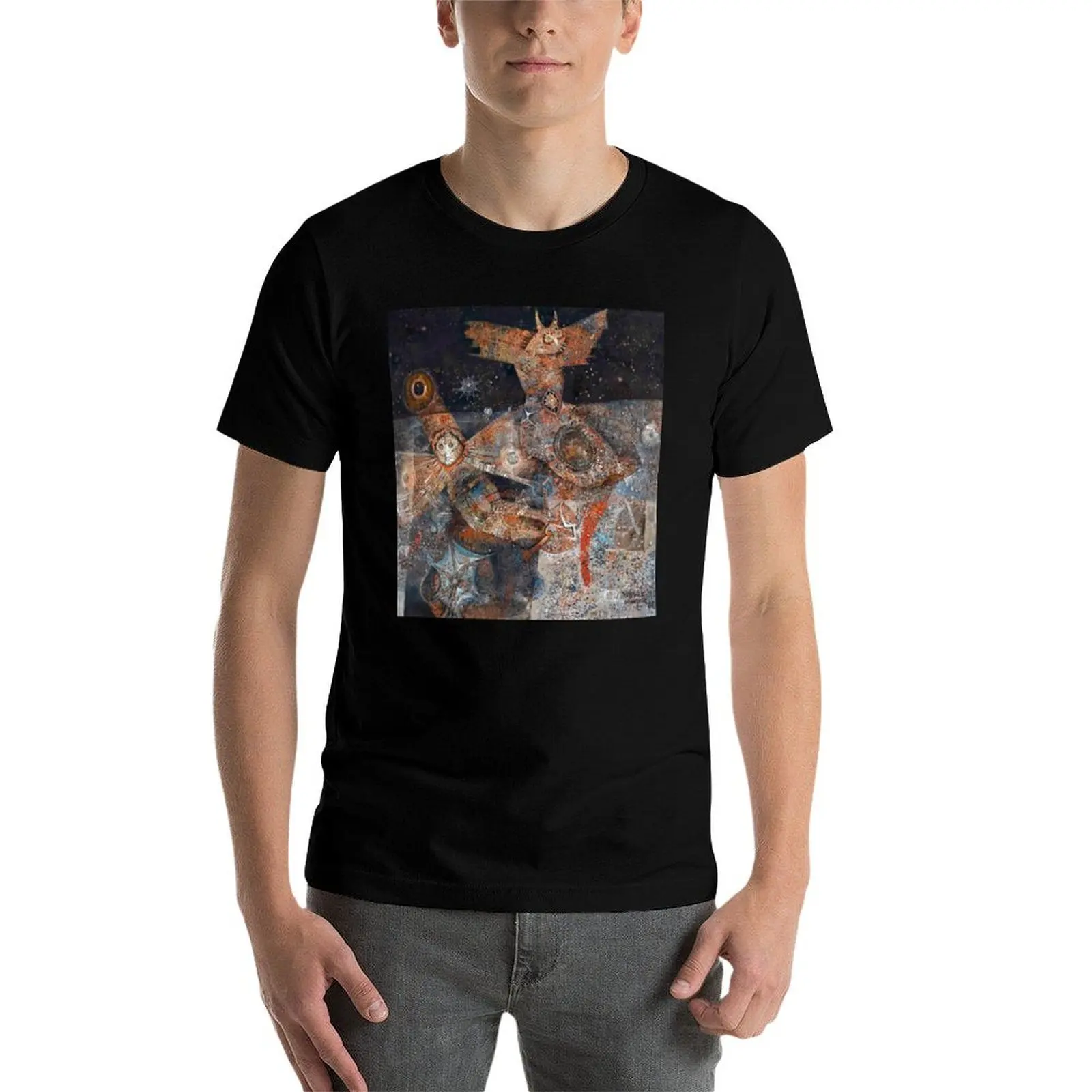 

Night Flight of Dread and Delight , by Skunder Boghossian T-Shirt t shirts for man slim fit t shirts for man cotton soft T-Shirt