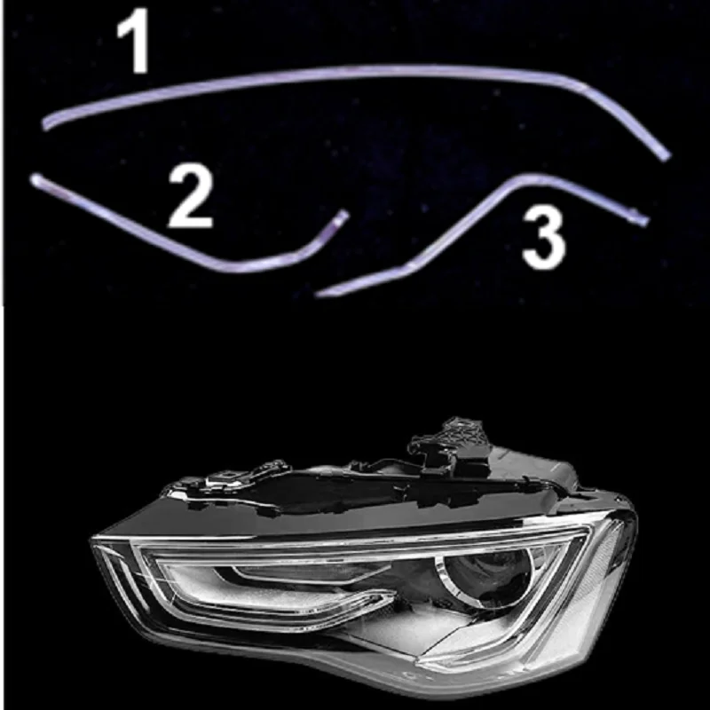 

DRL tube For Audi A5 2012-2016 Daytime Running Tube Light Guide Plate Daytime Running Lights Daytime Running Strip