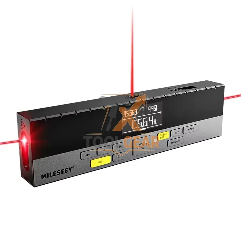 2026hotsale* MiLESEEY DP20 PRO Measurement Tool Distance Meter Middle Mark Beam ABS Aluminium Magnesium Alloy
