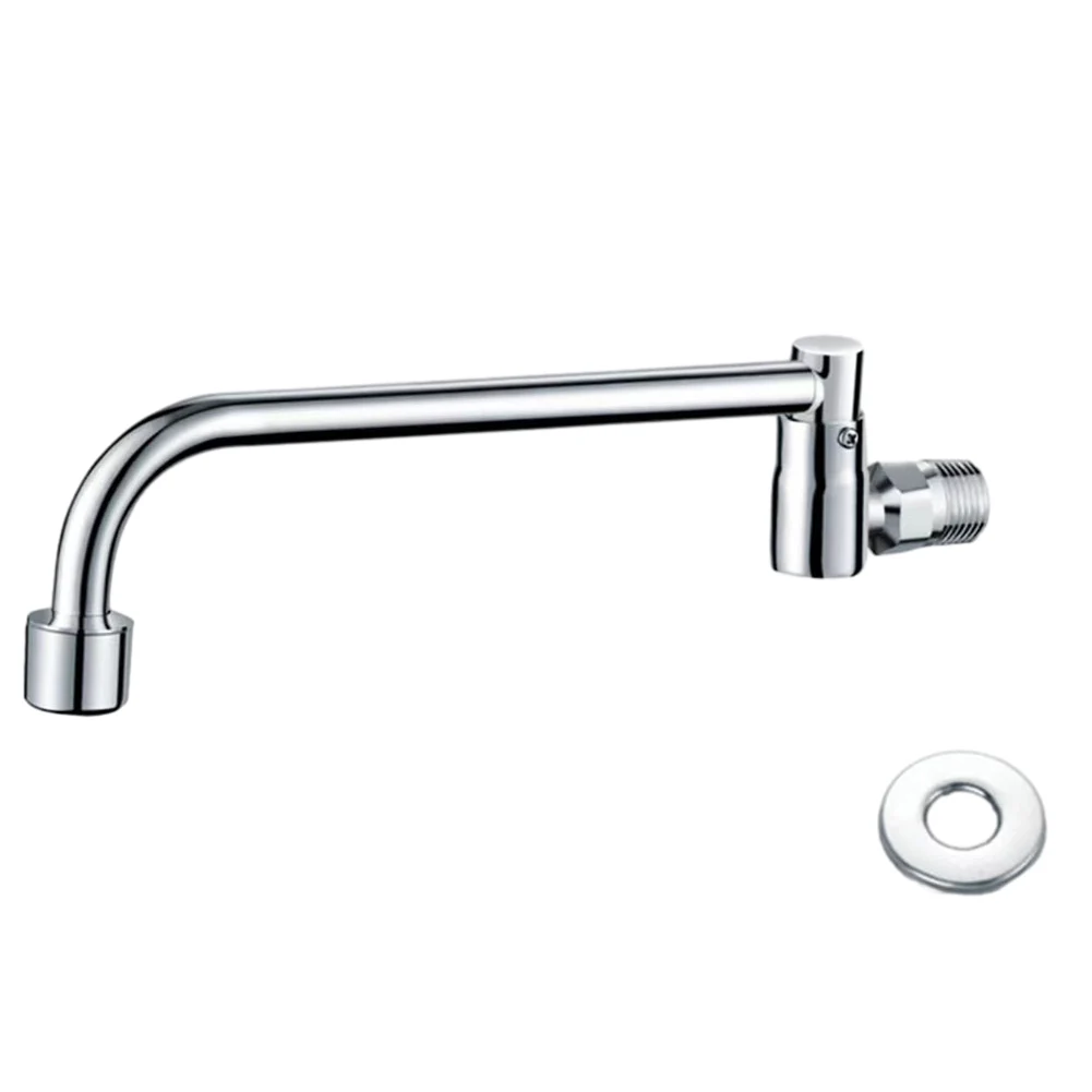 Brand New for Good Kitchen Faucets Kitchen Fixtures for Home & Garden Faucet Outlet Fittings Durabe Electroplating G1/2 Swinging