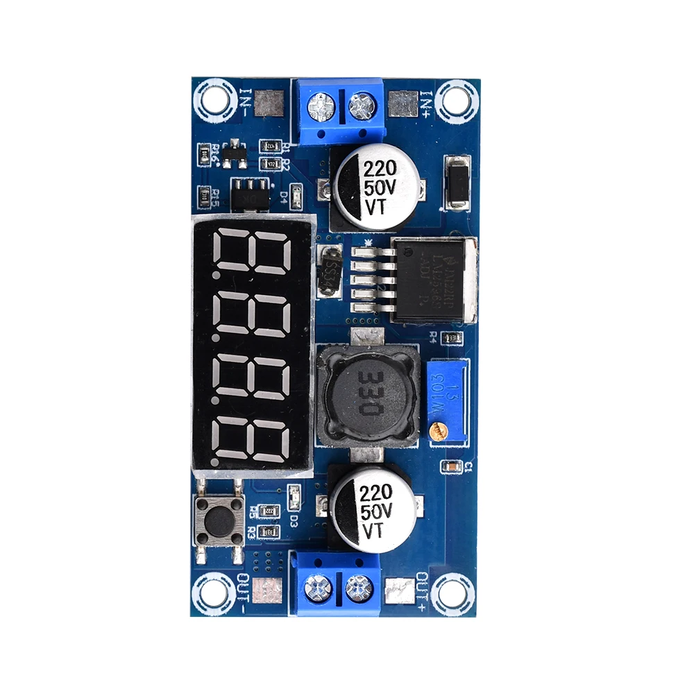 LM2596S DC-DC Réglable Alimentation Régulée Abati eur Technologie DC4-40V à DC2-36V Buck Convertisseur LCD Affichage Tension Courant