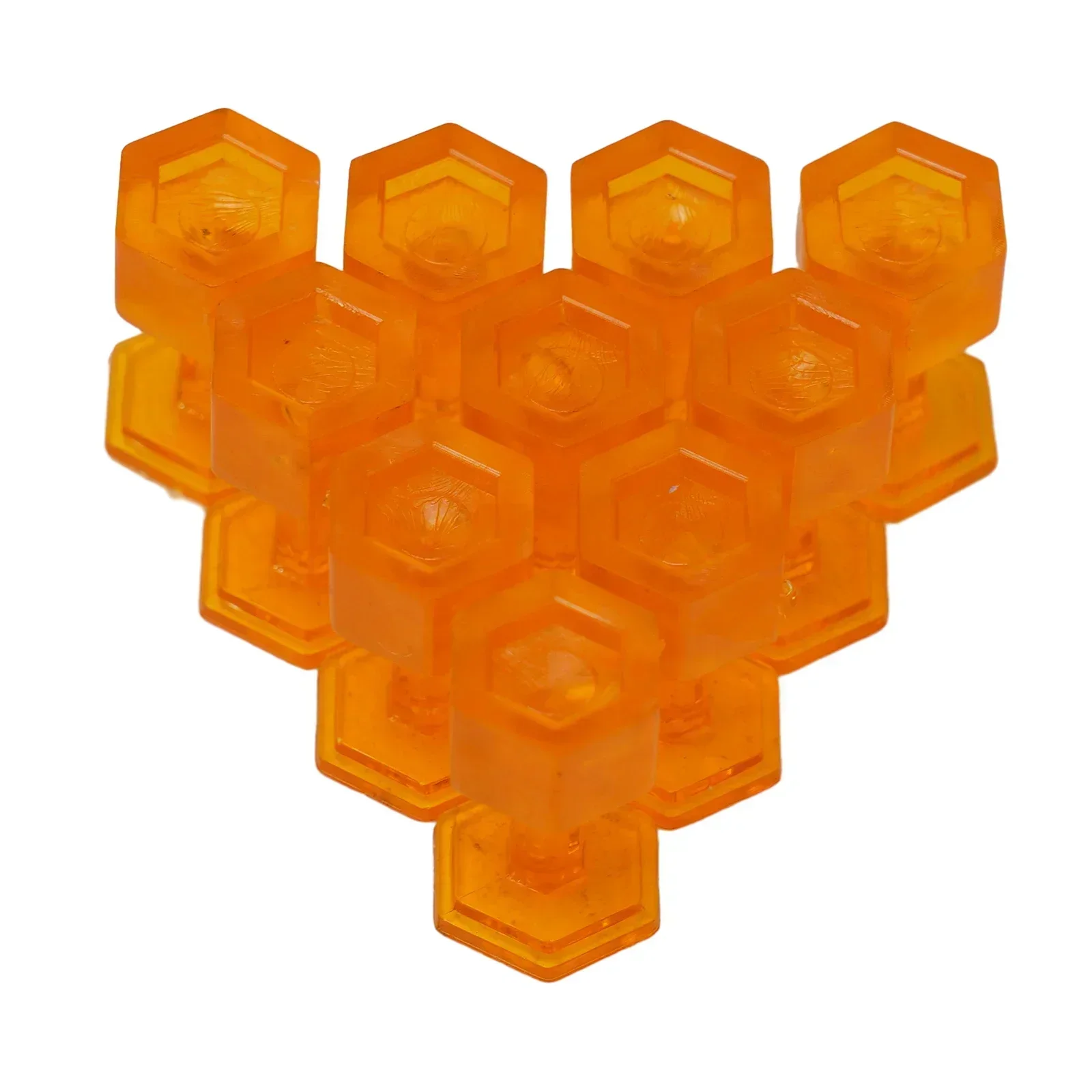 10pcs S/M/L Three Model Size Glue Tabs Dent Removal Tools Positive Hexagon  Auto Paintless Dent Repair Maintenance Tools
