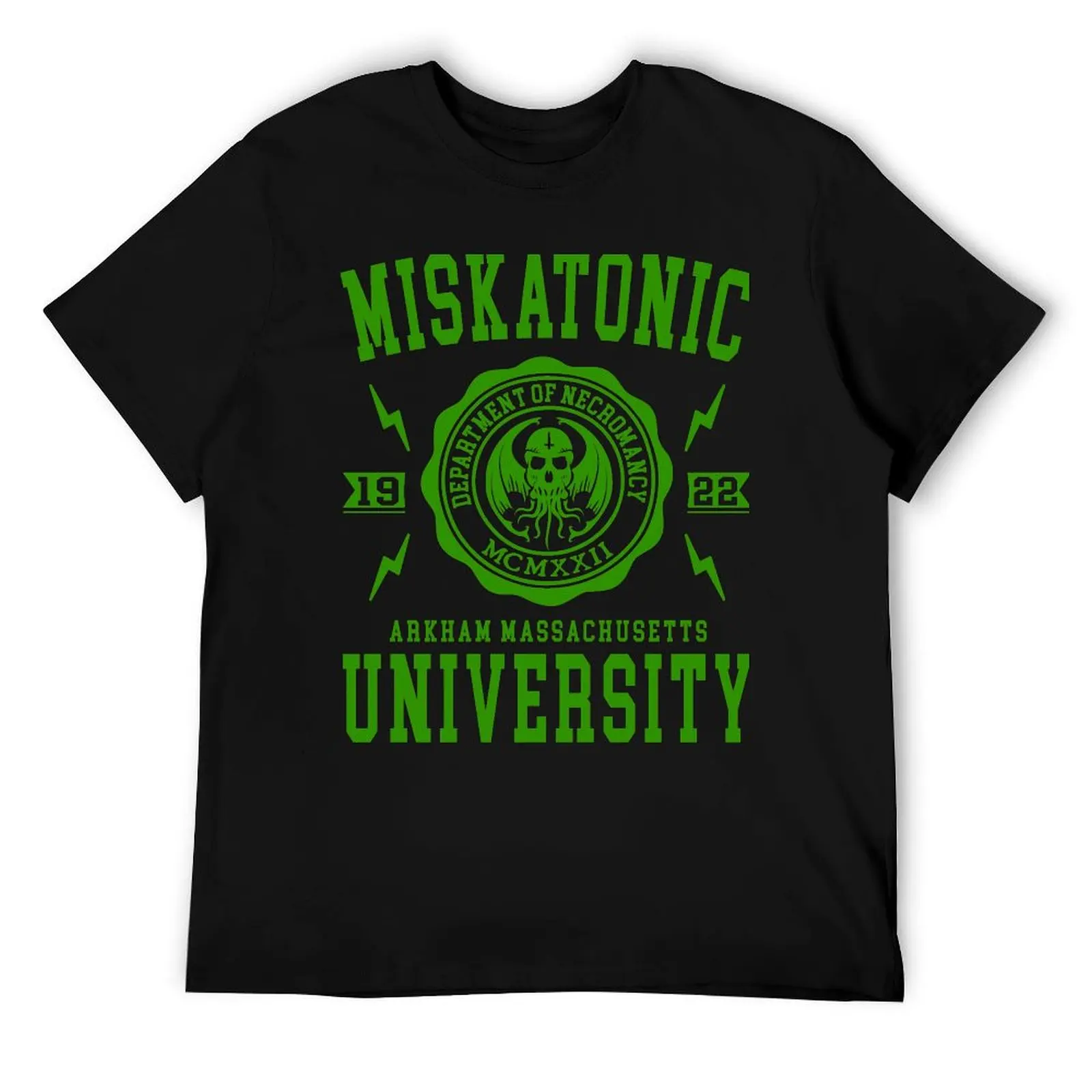 

CTHULHU - MISKATONIC UNIVERSITY T-Shirt t shirt for man mens graphic t shirts T-Shirt