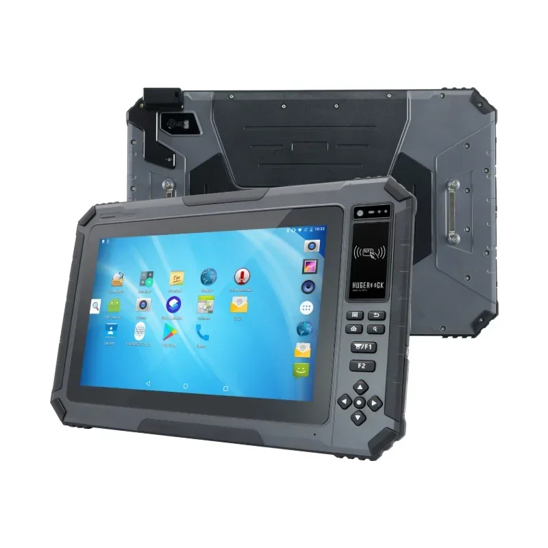 HUGEROCK R101 10 Inch Rugged Android Tablet 14600mAh NFC QR 2D 1D Barcode Scanner Reader Waterproof Drop-Proof Industrial PC