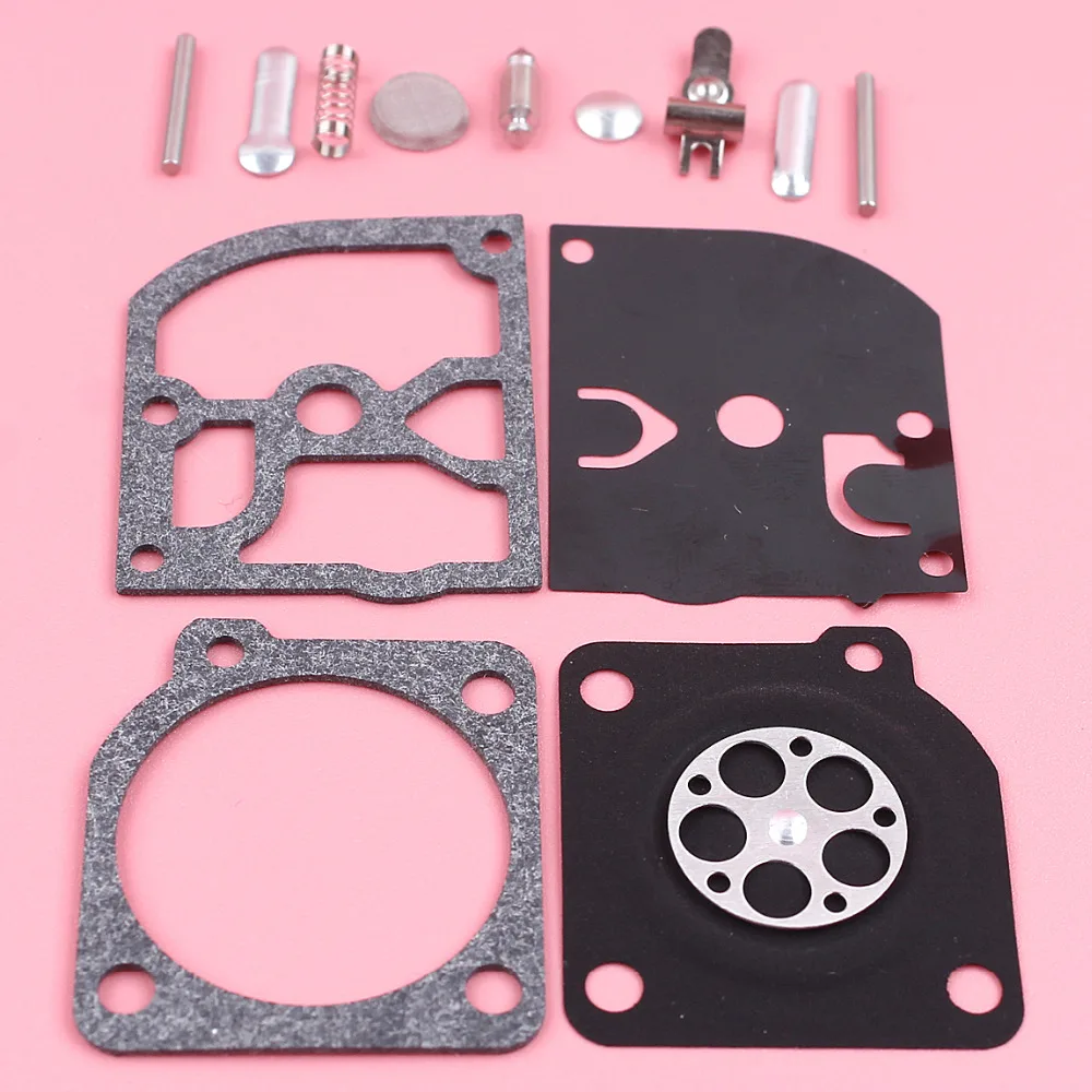 Carburetor Diaphragm Rebuild Repair Kit For Husqvarna 136 137 141 142 Zama RB 137 Chainsaw Part