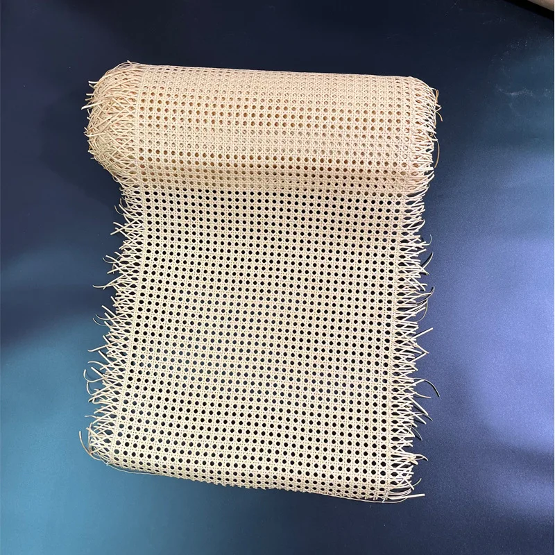 40cm/45cm/50cm Wide DIY Plastic Artificial Rattan Cane Webbing Roll Wicker Sheet Outdoor Chair Table Furniture Repair Material