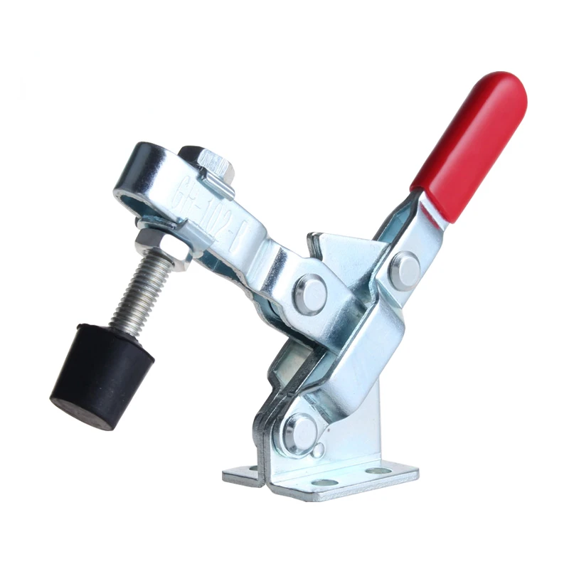 

1PCS GH-102B 100KG Vertical Quick-Release Toggle Clamps Woodwork Horizontal Red Toggle Clamp Set Heavy Duty Tools Accessory