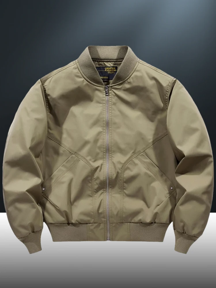 

New Pilot Jaet Men's Spring Autumn Thin Windproof ort American Retro Workwear Motorcycle Baseball Sle Trendy Loose Fit