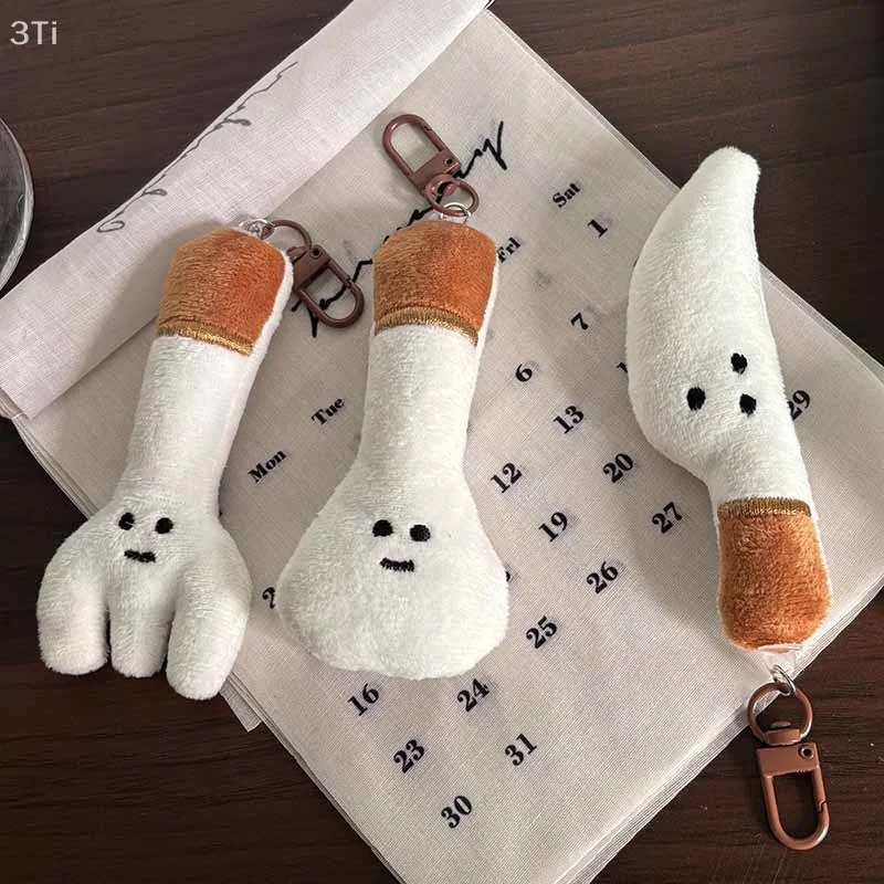 Милый плюшевый брелок с имитацией вилки, посуда, мягкая кукла, брелок для ключей, креативный плюшевый брелок для ключей, сумка, подвеска, аксессуары для ключей