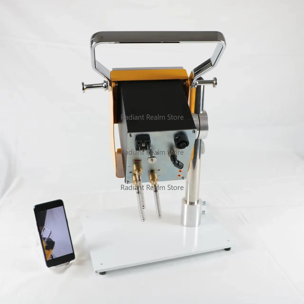 

Portable Industrial Intelligent Metal Electrostatic Spray Painting Machine with Powder Coating for Steel Substrates Engine