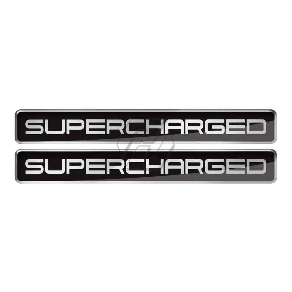 

Supercharged Edition Sticker Car Decal Motorcycle Sticker 3D Resin
