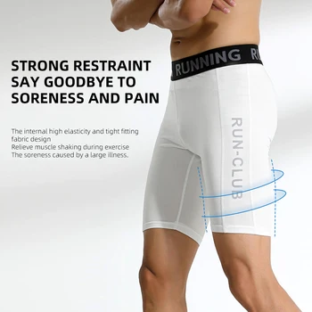 남성용 스포츠 피트니스 바지, 체육관 운동 타이츠, 러닝 트레이닝, 보터밍 반바지, 압박 레깅스, 농구 운동복 