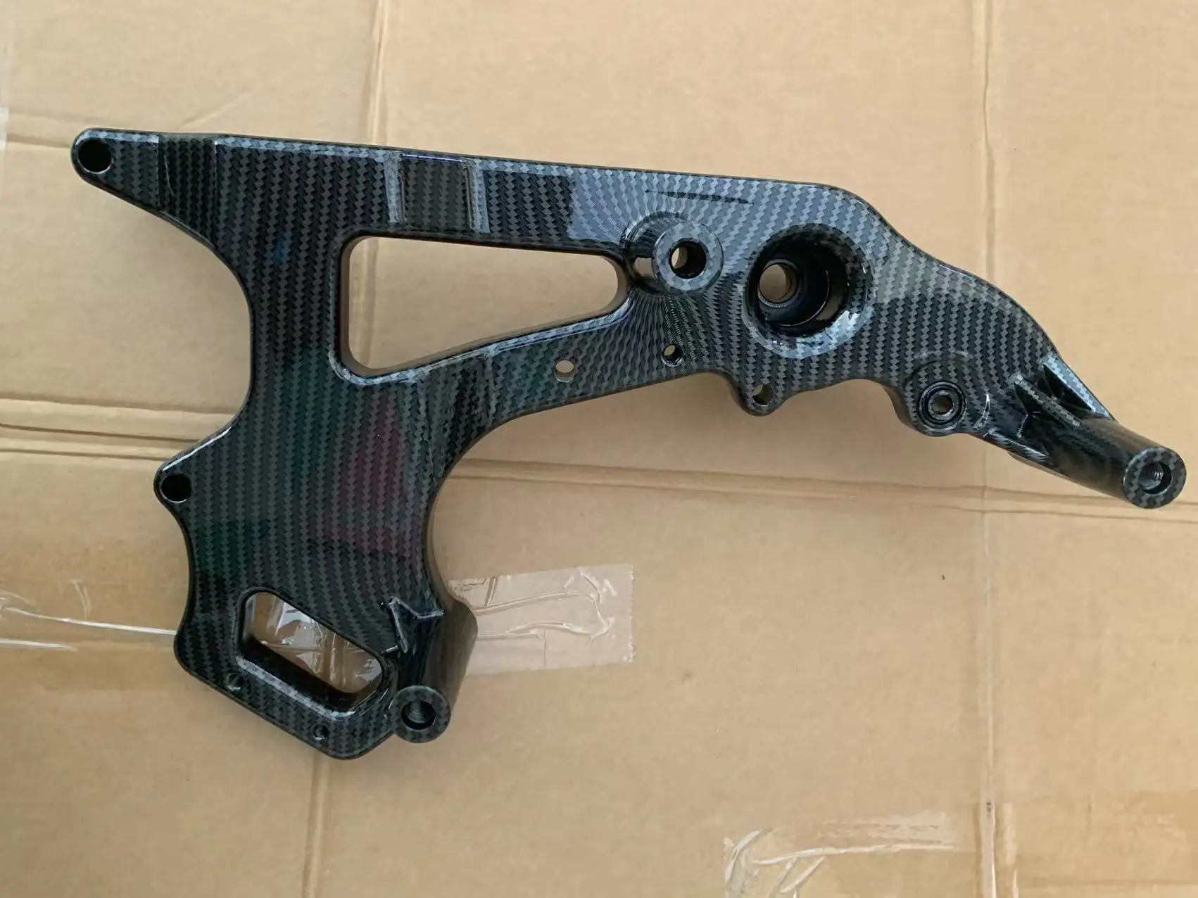 Motorcycle Scooter Rear Wheel Link Plate for Motorcycle Frame Body Parts 200cc Carbon Fiber