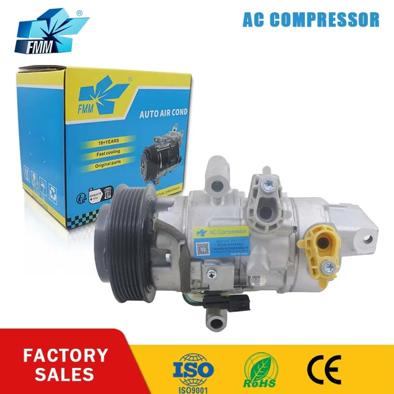 

FMM Air Conditioning AC Compressor for Ford KA+ 2018-2019 J2BH-19D629-AA J2BH19D629AA