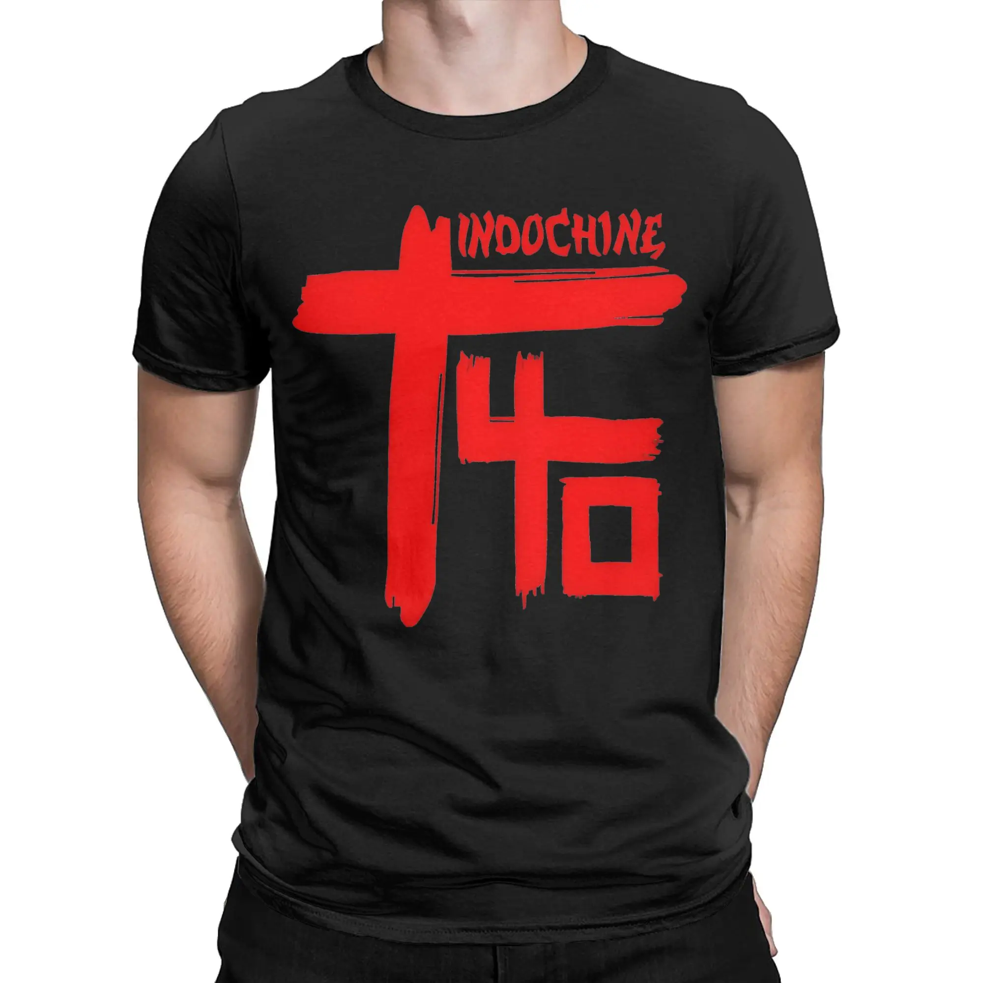 Original of indochine band Graphic T Shirt for Men Women  Cotton  Tee Shirt Clothing