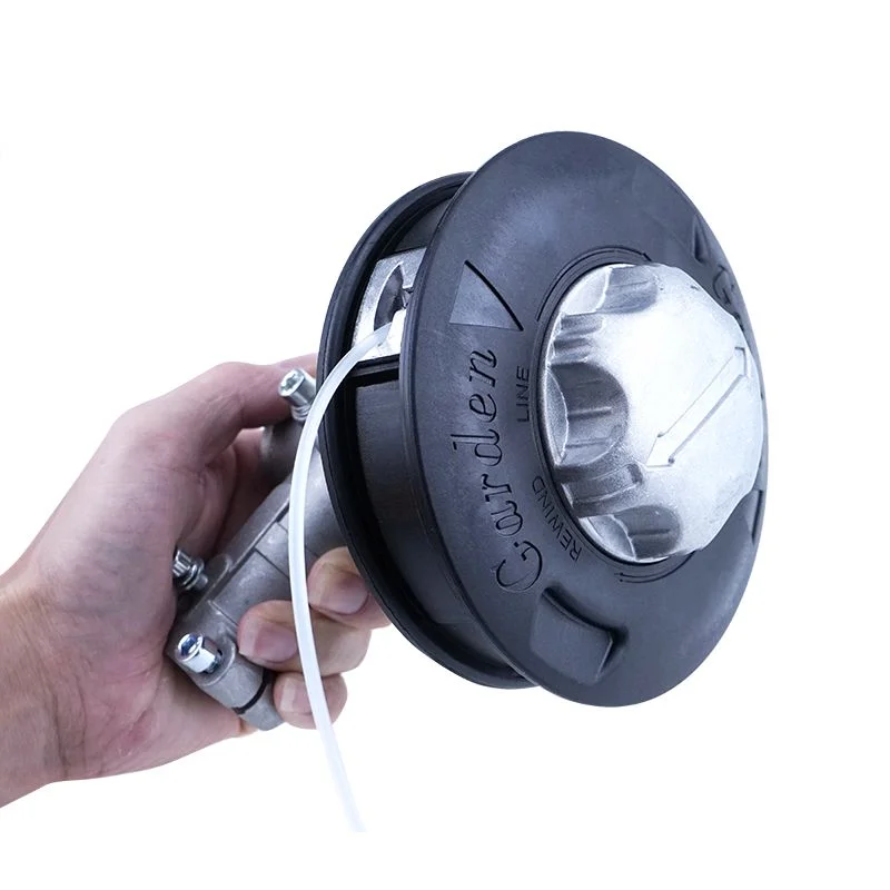 Universale M10 alluminio Nylon spazzola tosaerba Bump Spool tagliaerba 2 linee testa di taglio filo linea sega a filo tosaerba