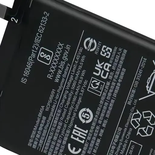 

Premium Quality Battery For Xiaomi Redmi Note 11 Redmi Note 11 Pro Redmi Note11 Pro+ BN5C BM5A BP47 Long Battery Life
