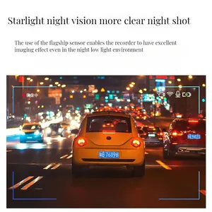 Czsky 2K 1440p HD WiFi Trace Cam für CAR DVR Kamera Video Rekorder Automatische Vision WDR Steuereless Voice 24H Parkmodus 8 Hauptverkaufskamera Proteste HD - №8