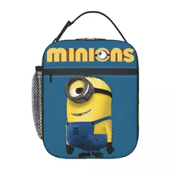 Isolato a tenuta stagna per uomo Kid spregevole Me Minions Lunch Food Box durevole leggero carino Minions per pranzo borsa a mano