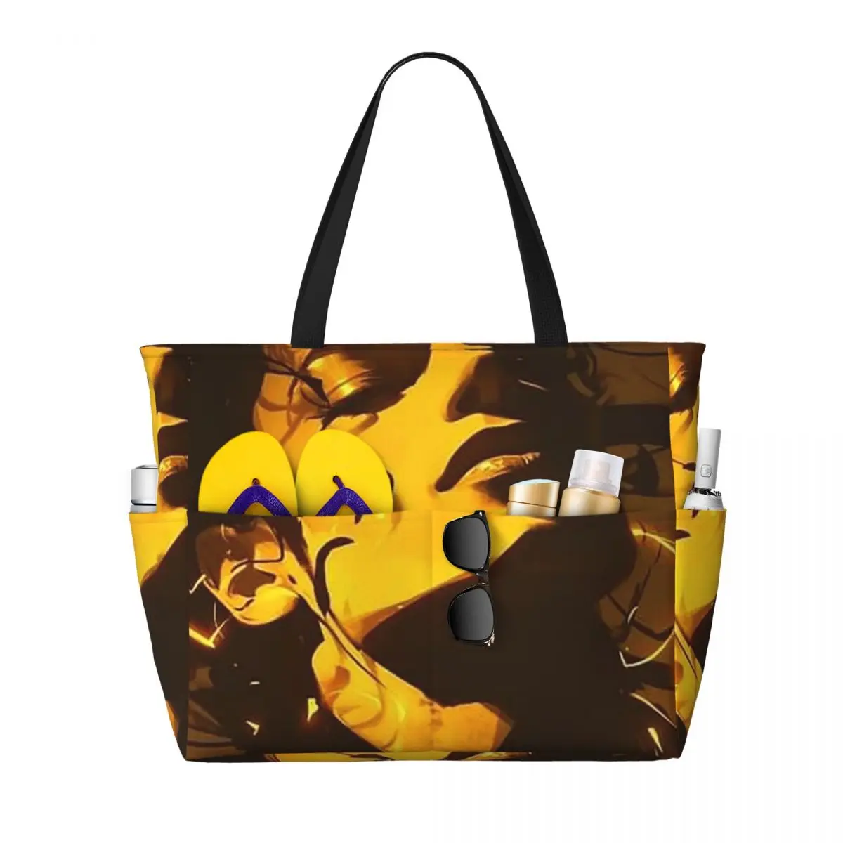 Michael Jackson Musicians Singers Dancers Beach Tote Bag Sport Gym Yoga Duffle Large Tote Bag Women Travel Bag Fitness bag