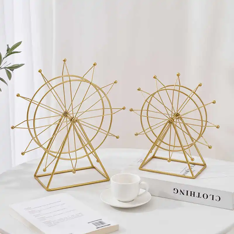 

Цветочный магазин Колесо обозрения Вращающийся орнамент, украшение на день рождения Материалы для цветочного магазина, материалы для упаковки цветов