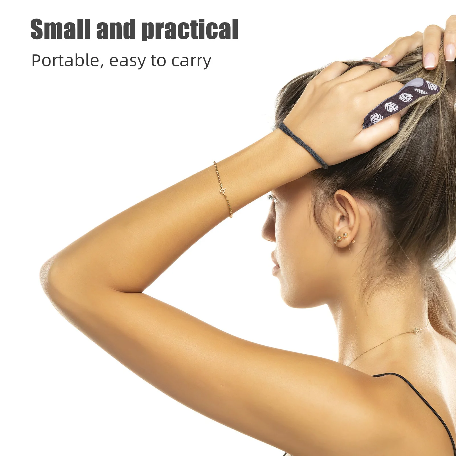 

20Pcs Volleyball Hair Ties Sports Elastic Bands Ponytail Holders for Women Soft Durable Hair Accessories for Workout