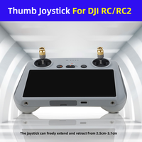 Aluminum Alloy Thumb Rocker For DJI Flip/Mavic3Pro/Air3S/2S/Mini3/4Pro Drone Extendable Lengthen Joystick Remote Controller Kit