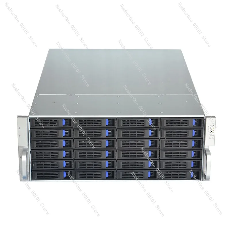 Enterprise Data Center Hot Swap Server Chassis 24 Bay Storage Case for AI Cloud Computing Rackmount Enclosure Redundant Power