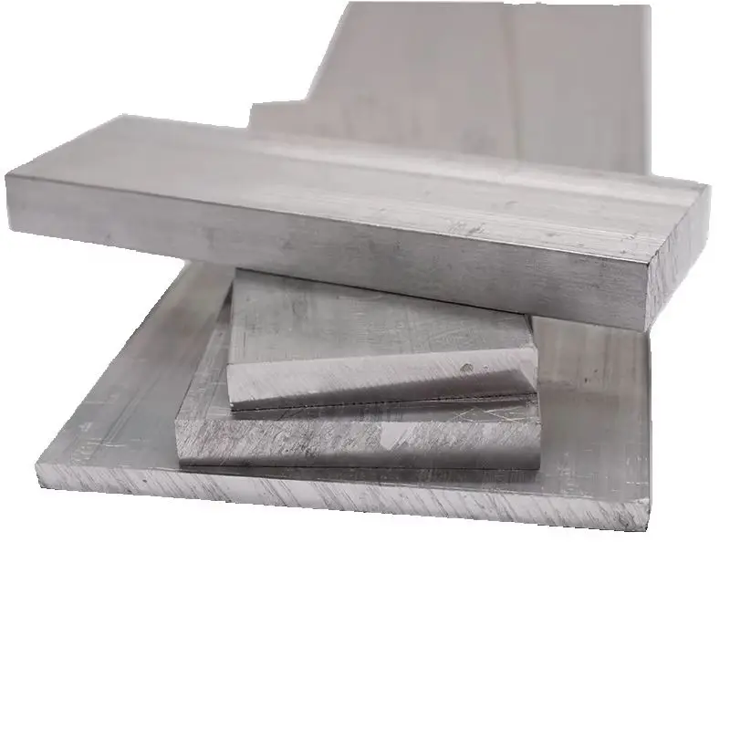 Aluminium Flat Bar Plate Strip Aluminum Alloy Metal Sheet CNC Block Solid Mill Stock 6061