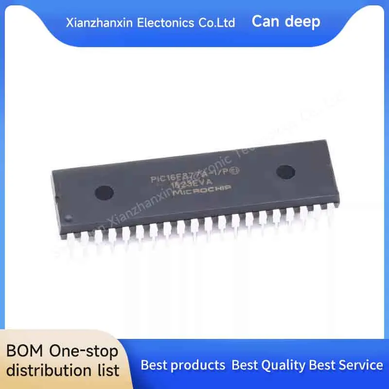 1 шт./партия, оригинальный микроконтроллер PIC16F877 DIP-40 8-bit CMOS