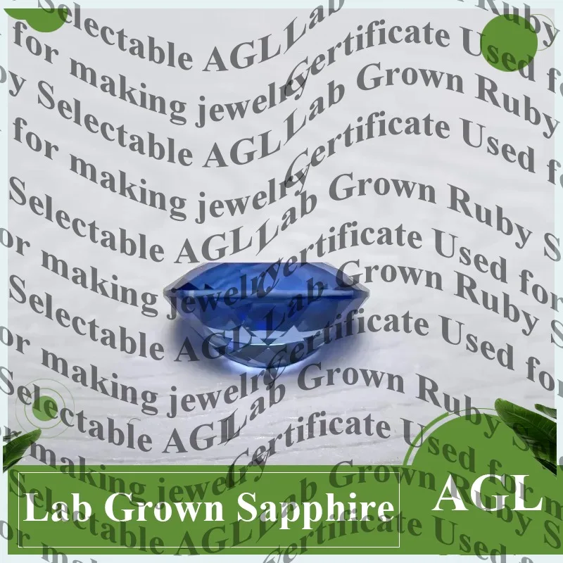 

Lab Grown Sapphire Oval Cornflower Blue for Jewelry Making Necklace Ring Crafting Material Certified Lab Created Sapphire