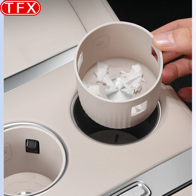 

For Xiaomi YU7 2025 2026 Car Front Drainage Coaster Central Control Beverage Cup Slot Protective Pad Cup Holder Auto Accessories