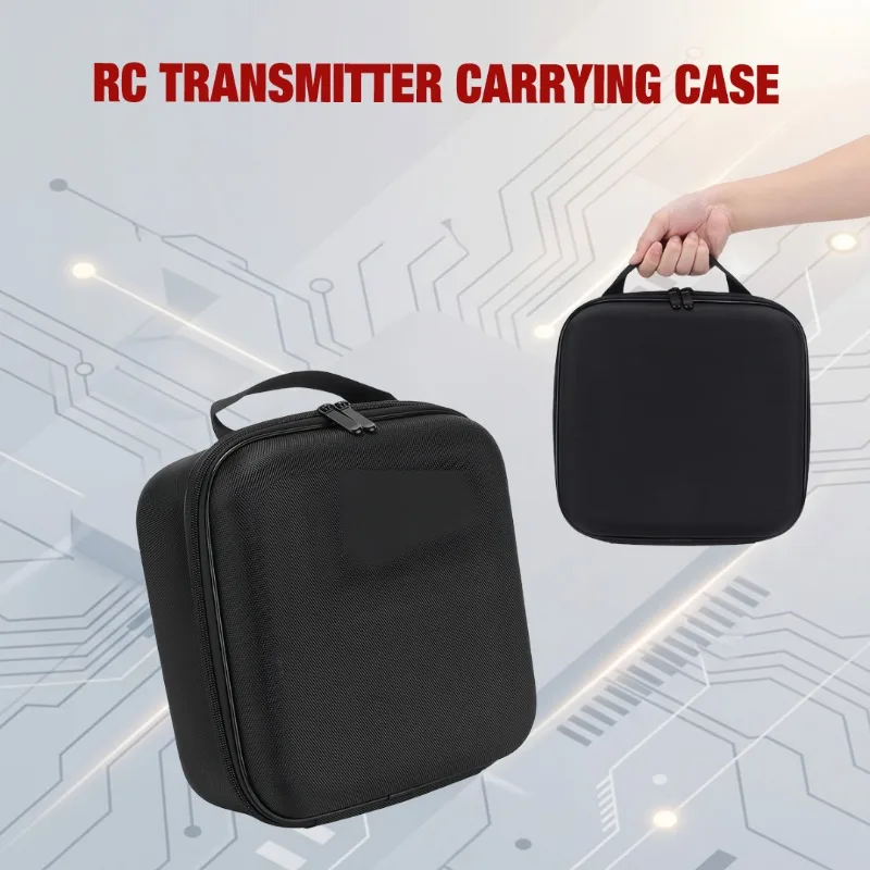 

Carrying Case for RC Transmitter Remote Control Plane Controller Storage Bag for AT9/X9D/WFLY 9 Controller