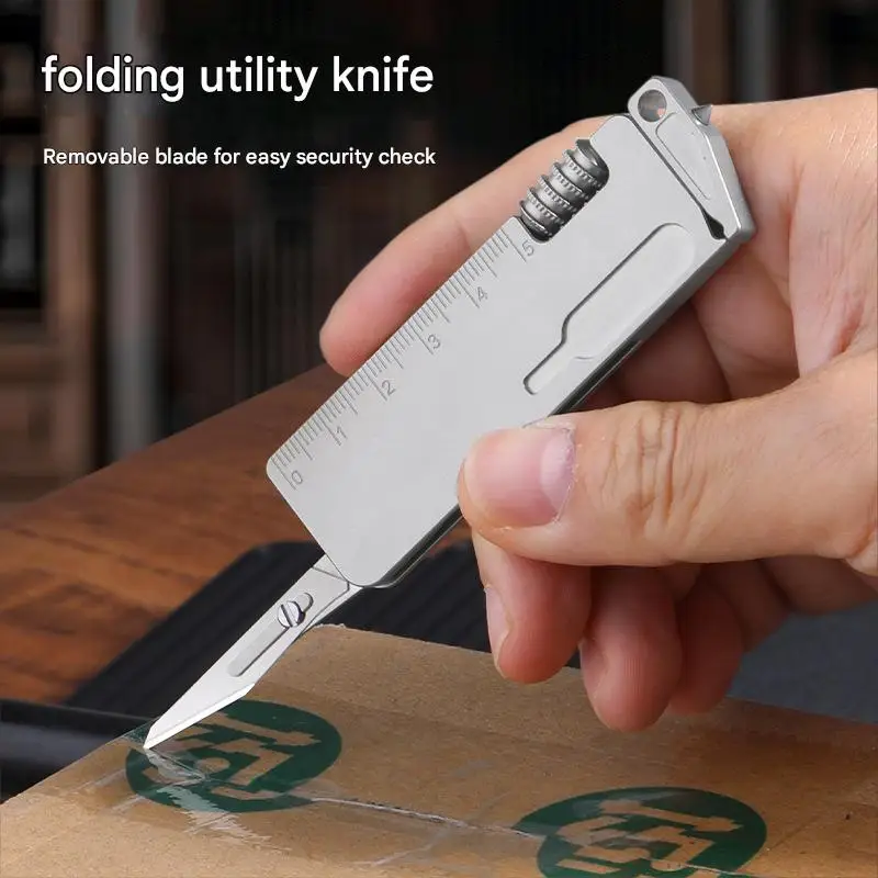Titanium Multi Tool 10 in 1 Wrench with Bottle Opener Window Breaker Screwdriver Ruler EDC Survival Camping Accessory view 4
